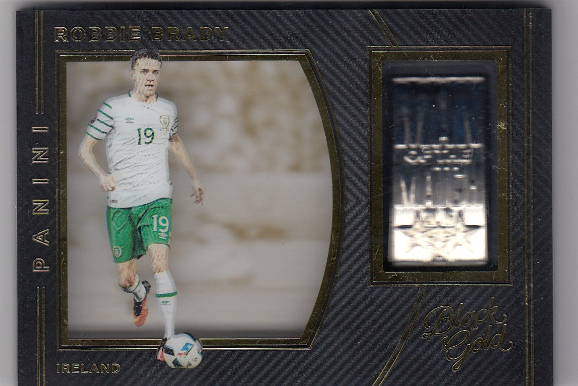 MM-RB. ROBBIE BRADY - IRELAND - BLACK GOLD MAN OF THE MATCH MEDALLIONS