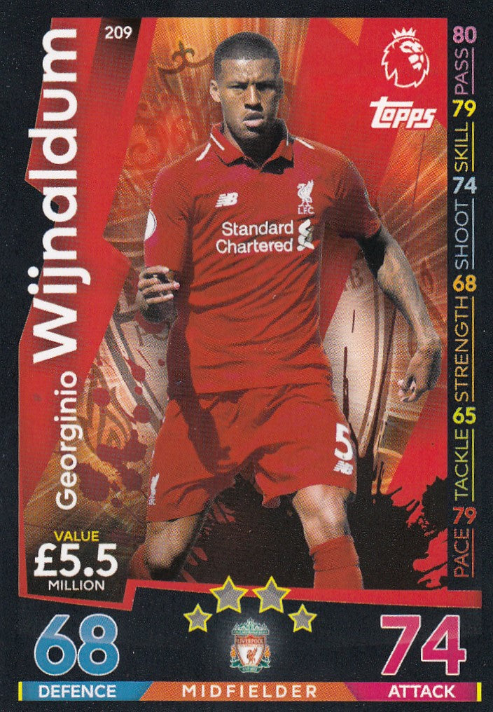 209. GEORGINIO WIJALDUM - LIVERPOOL