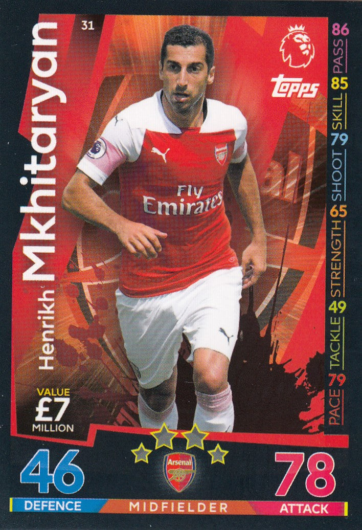 031. HENRIKH MKHITARYAN - ARSENAL