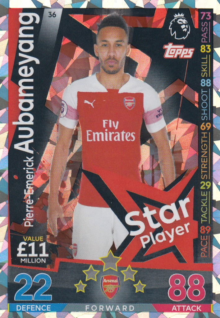 036. PIERRE-EMERICK AUBAMEYANG - ARSENAL - STAR PLAYER