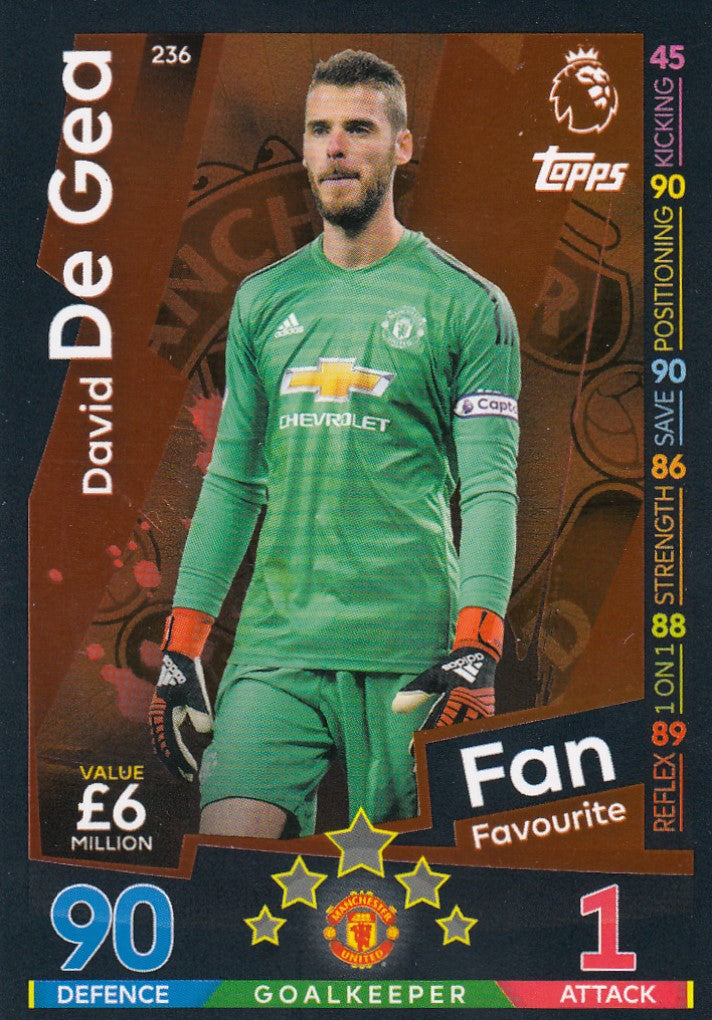 236. DAVID DE GEA - MANCHESTER UNITED