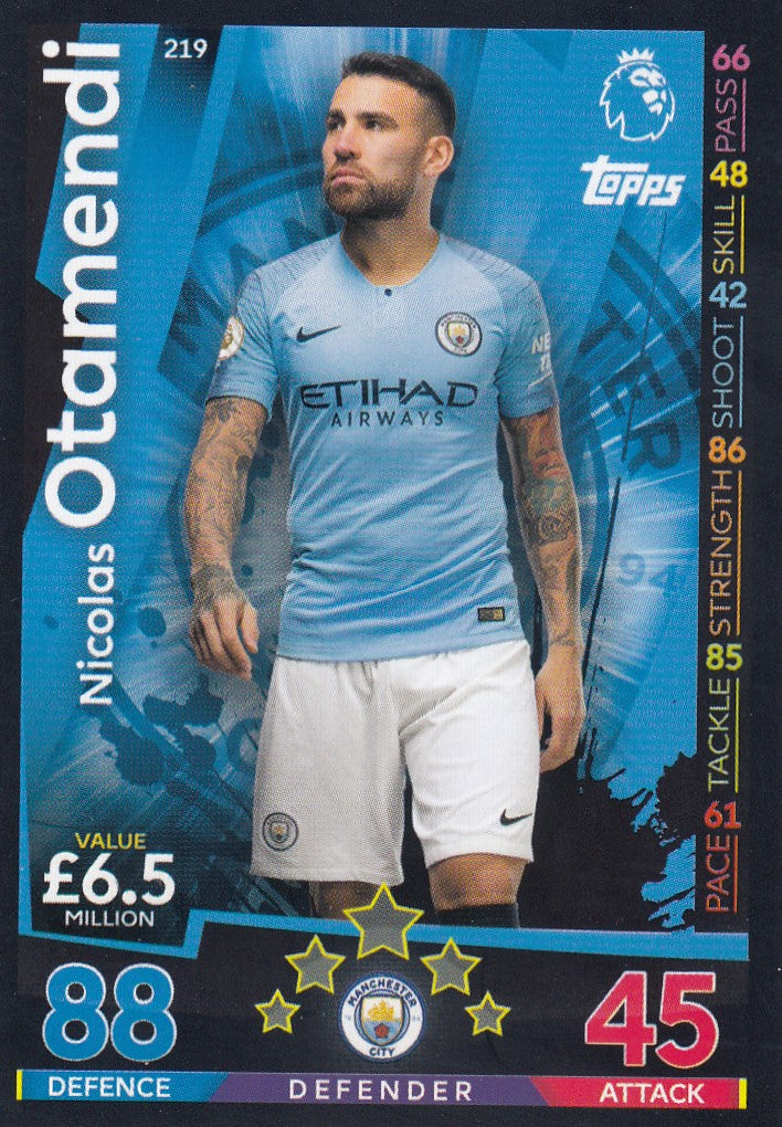 219. NICOLAS OTAMENDI - MANCHESTER CITY
