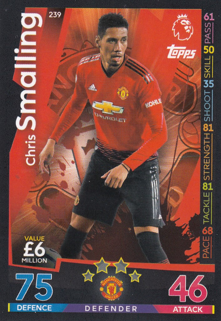 239. CHRIS SMALLING - MANCHESTER UNITED