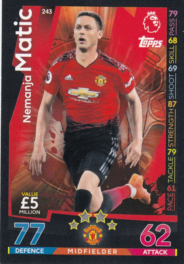 243. NAMANJA MATIC - MANCHESTER CITY