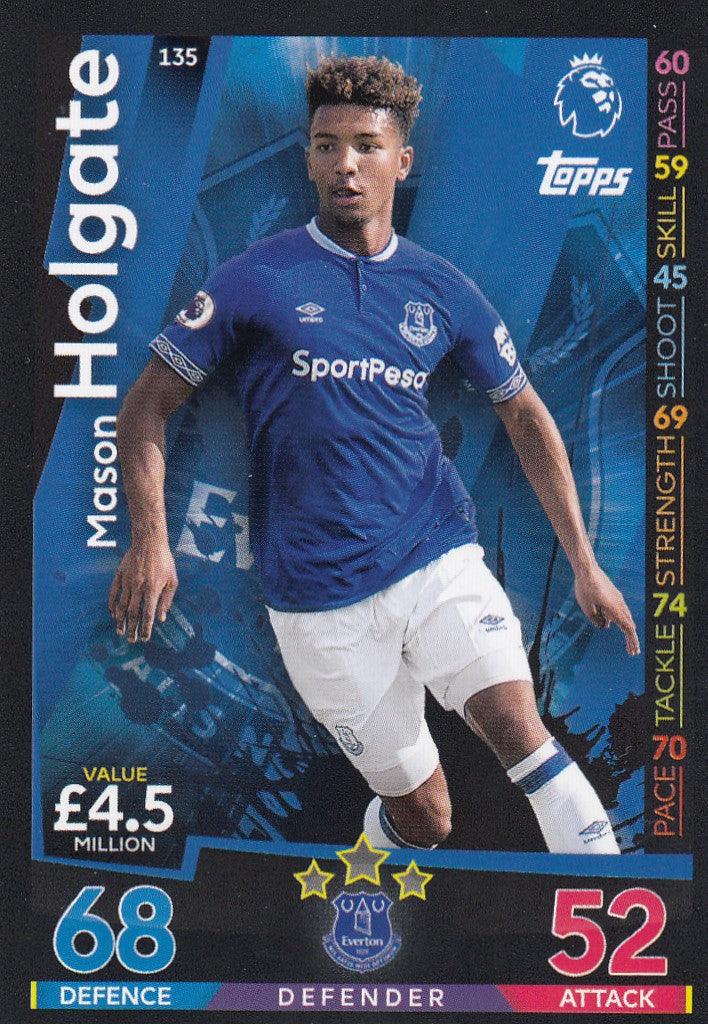 135. MASON HOLGATE - EVERTON