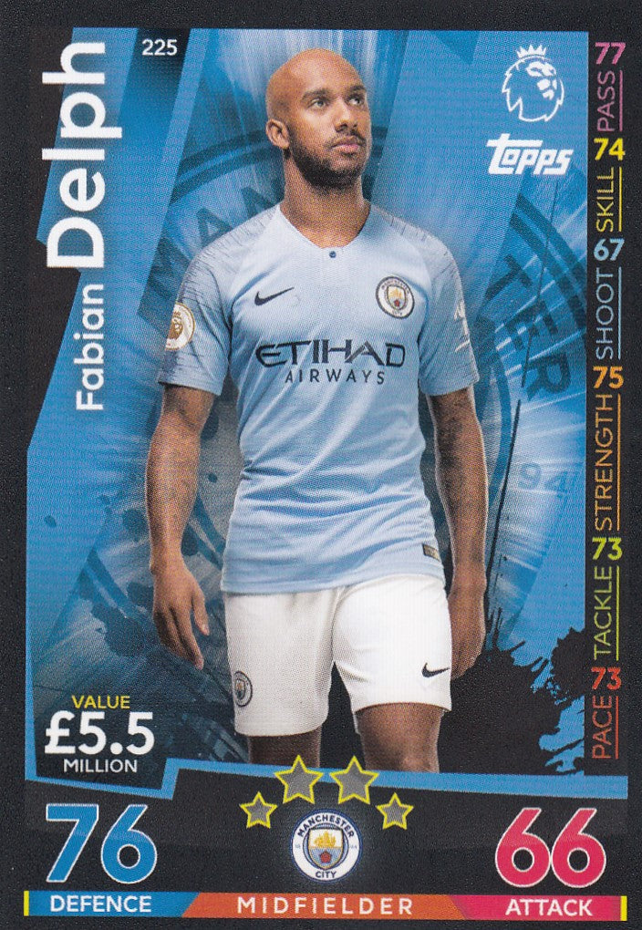 225. FABIAN DELPH - MANCHESTER CITY