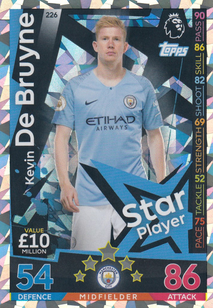 226. KEVIN DE BRUYNE - MANCHESTER CITY - STAR PLAYER