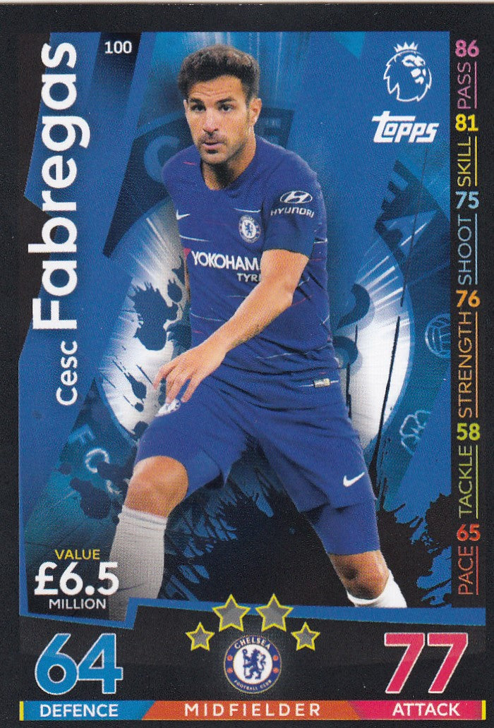 100. CESC FABREGAS - CHELSEA