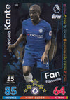 101. N’GOLO KANTE - CHELSEA - FANS FAVOURITE