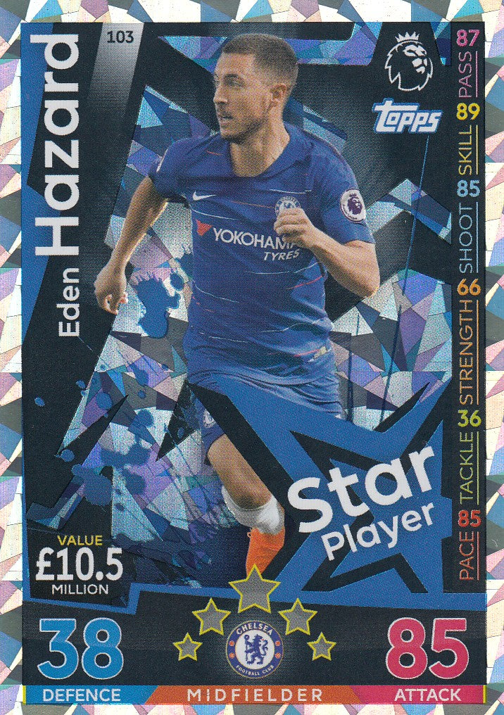 103. EDEN HAZARD - CHELSEA - STAR PLAYER