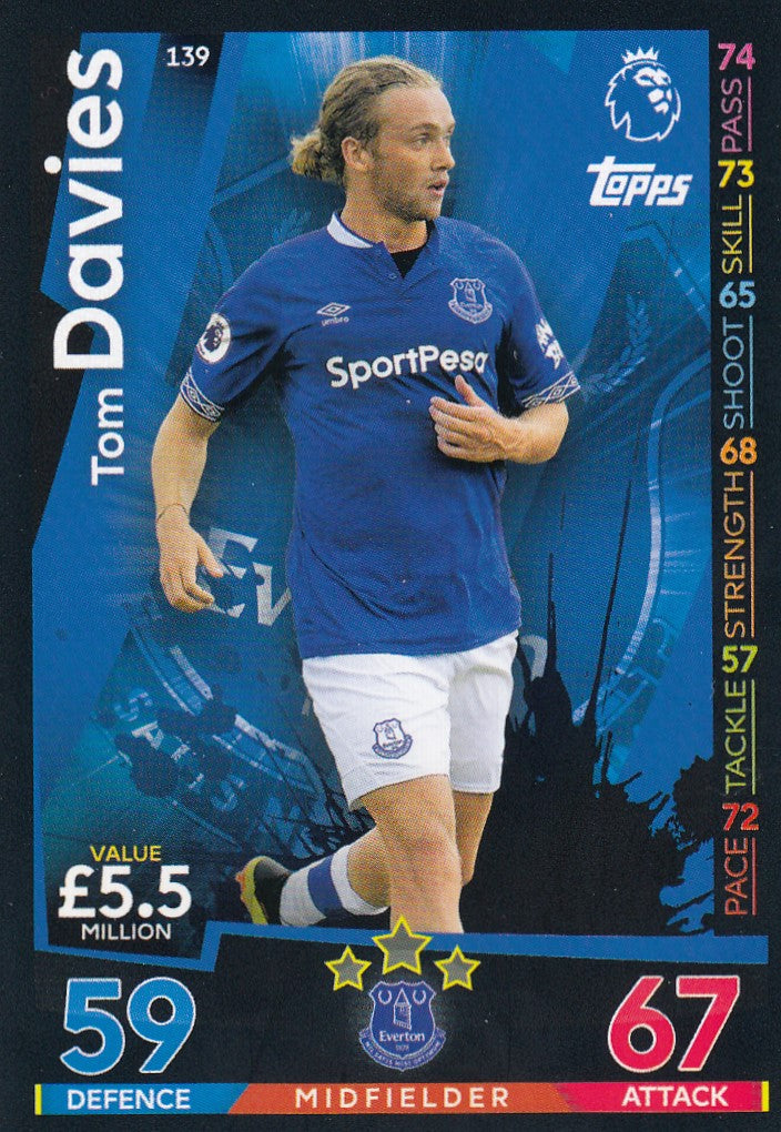 139. TOM DAVIES - EVERTON