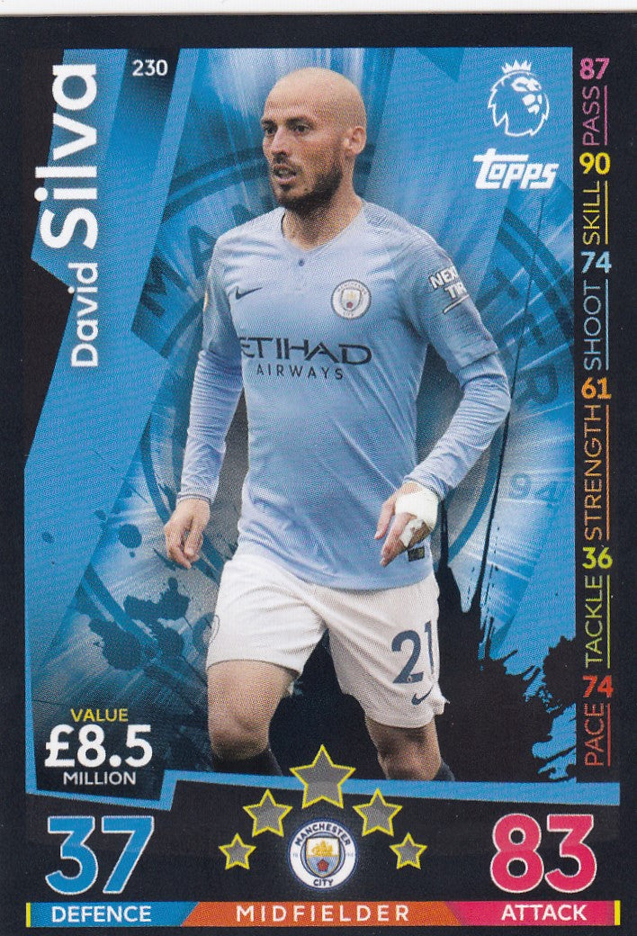 230. DAVID SILVA - MANCHESTER CITY
