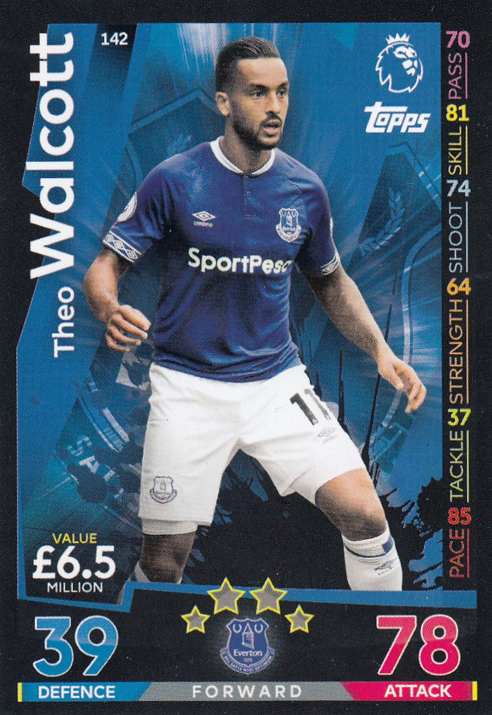 142. THEO WALCOTT - EVERTON