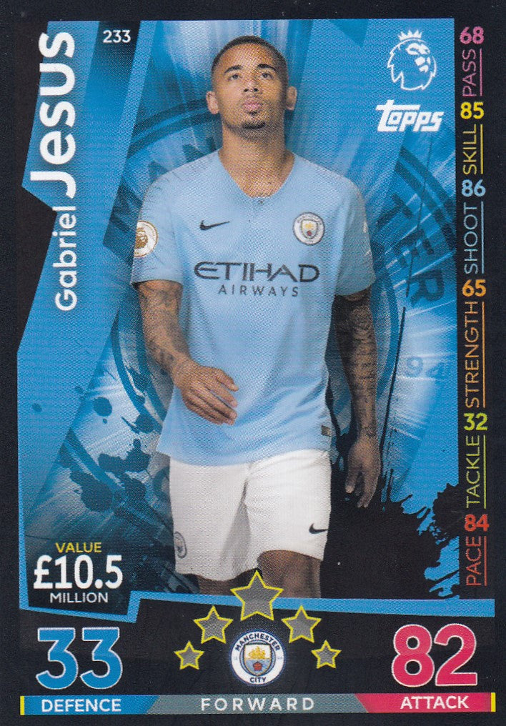 233. GABRIEL JESUS - MANCHESTER CITY