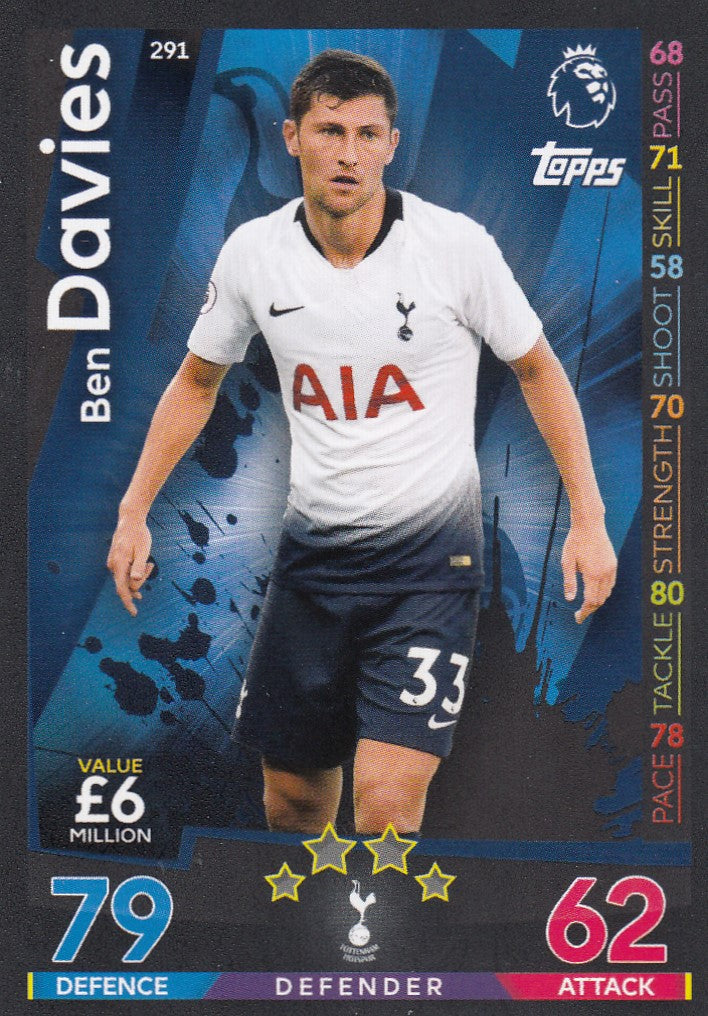 291. BEN DAVIES - TOTTENHAM