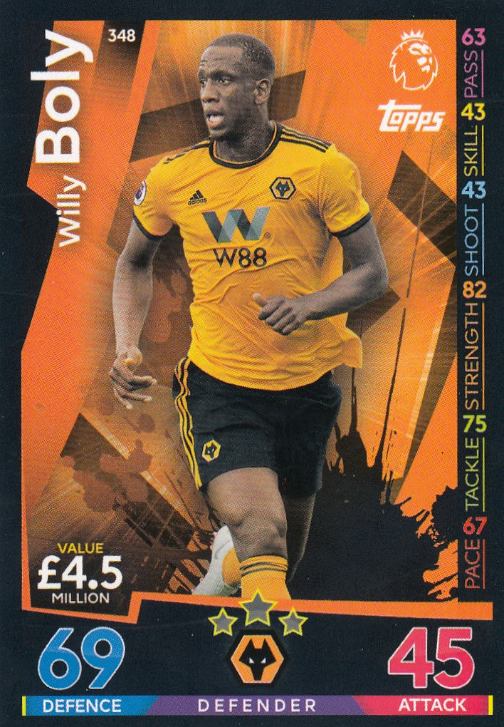348. WILLY BOLY - WOLVERHAMPTON WANDERERS