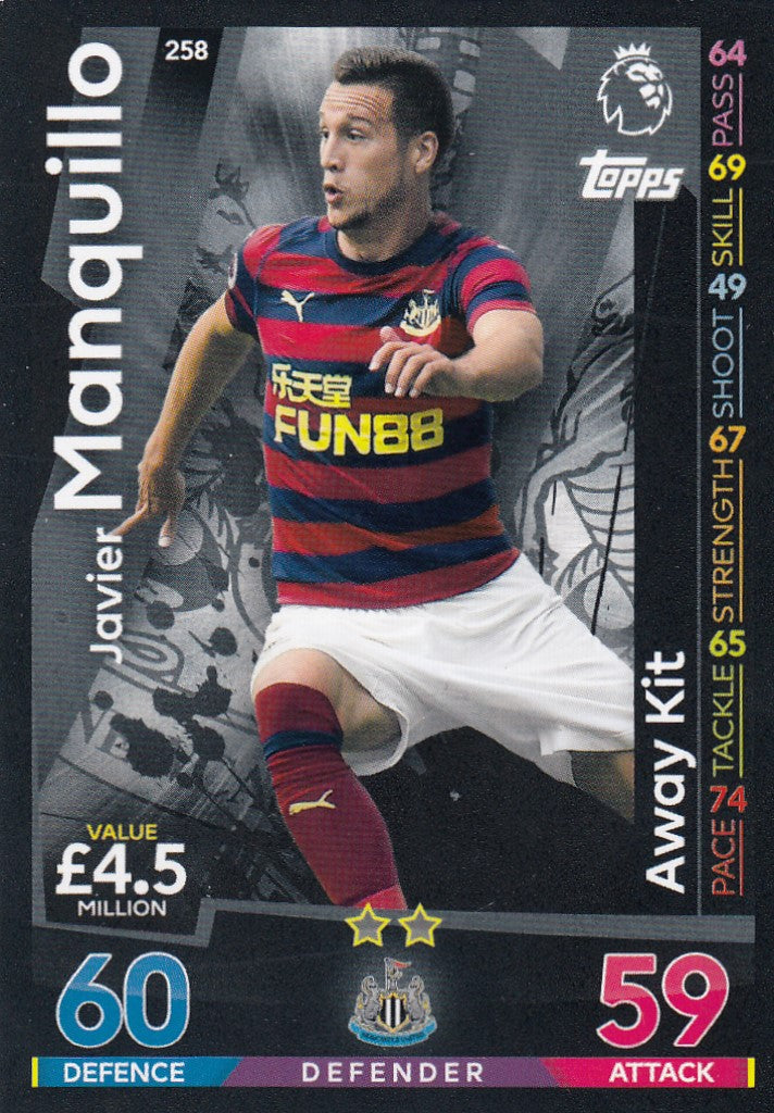 258. JAVIER MANQUILLO - NEWCASTLE UNITED