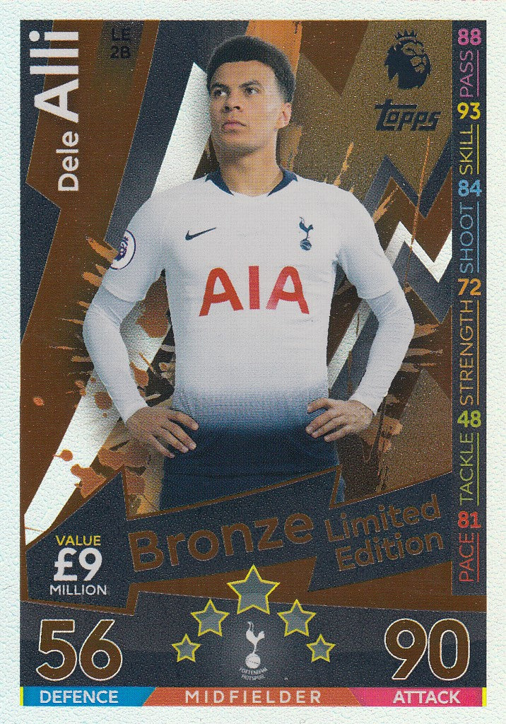 LE-2B - DELE ALLI - TOTTENHAM - LIMITED EDITION BRONZE