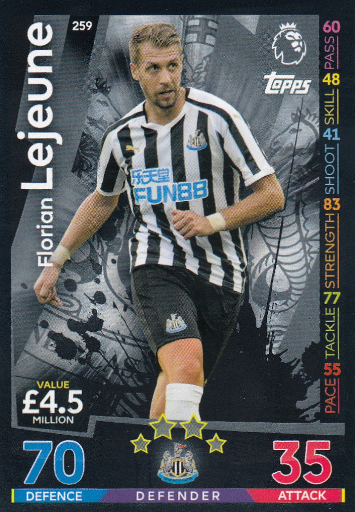 259. FLORIAN LEJEUNE - NEWCASTLE UNITED