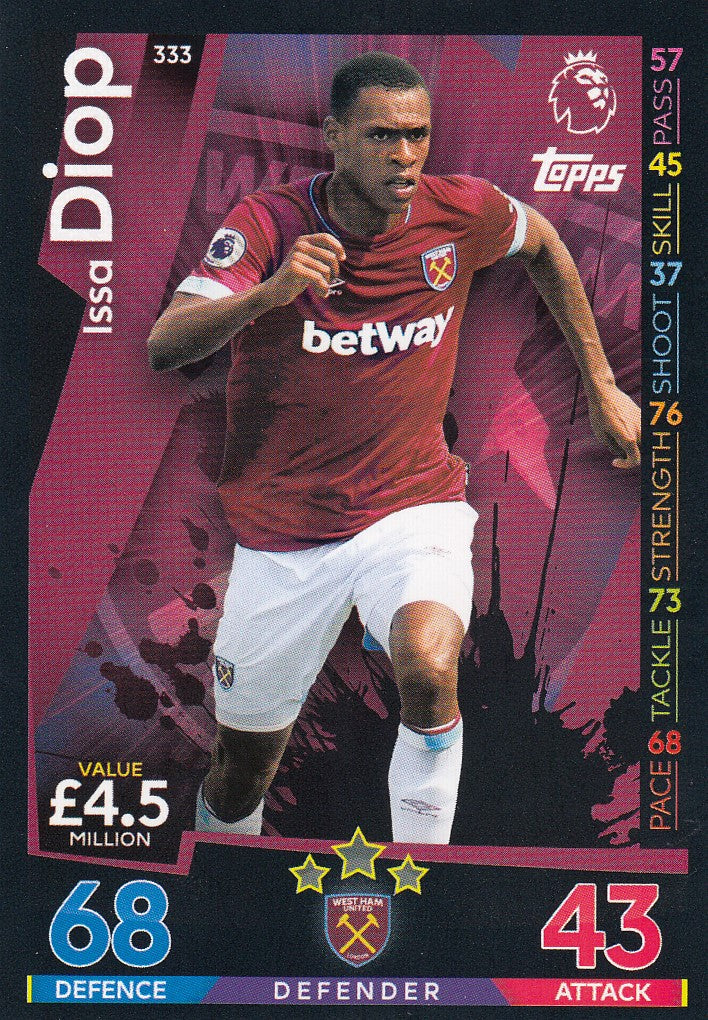 333. ISSA DIOP - WEST HAM UNITED