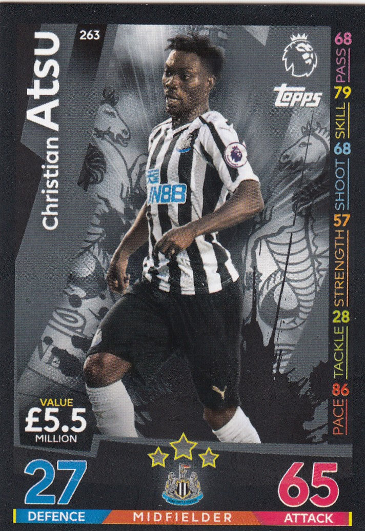263. CHRISTIAN ATSU - NEWCASTLE UNITED