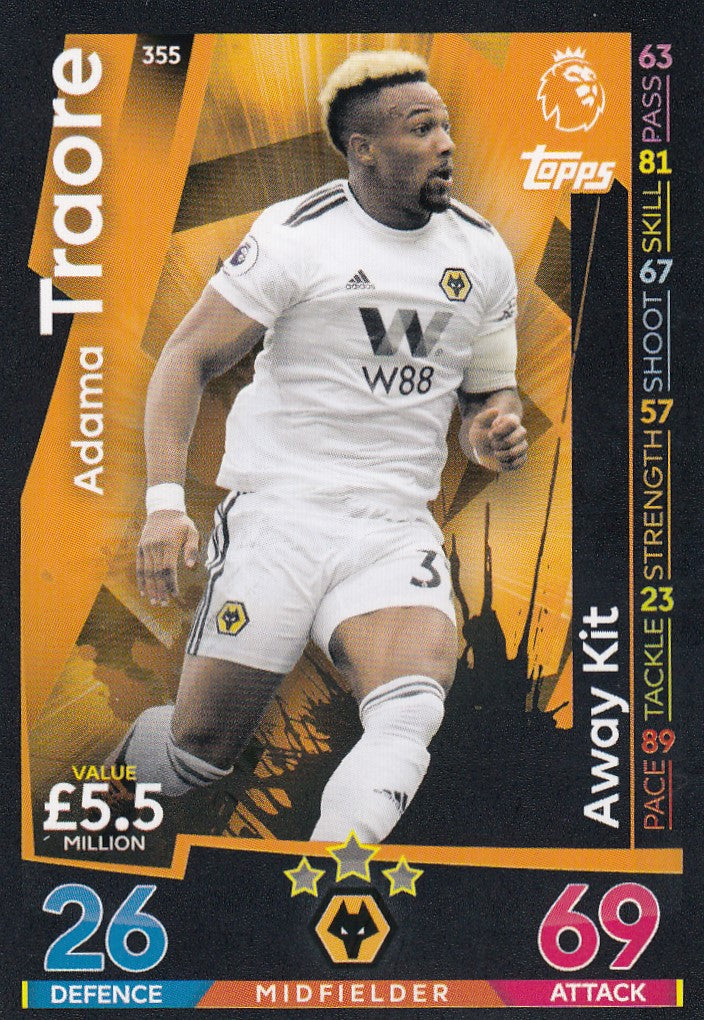 355. ADAMA TRAORE - WOLVERHAMPTON WANDERERS