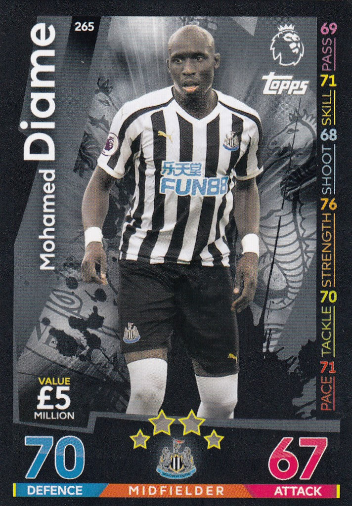 265. MOHAMED DIAME - NEWCASTLE UNITED