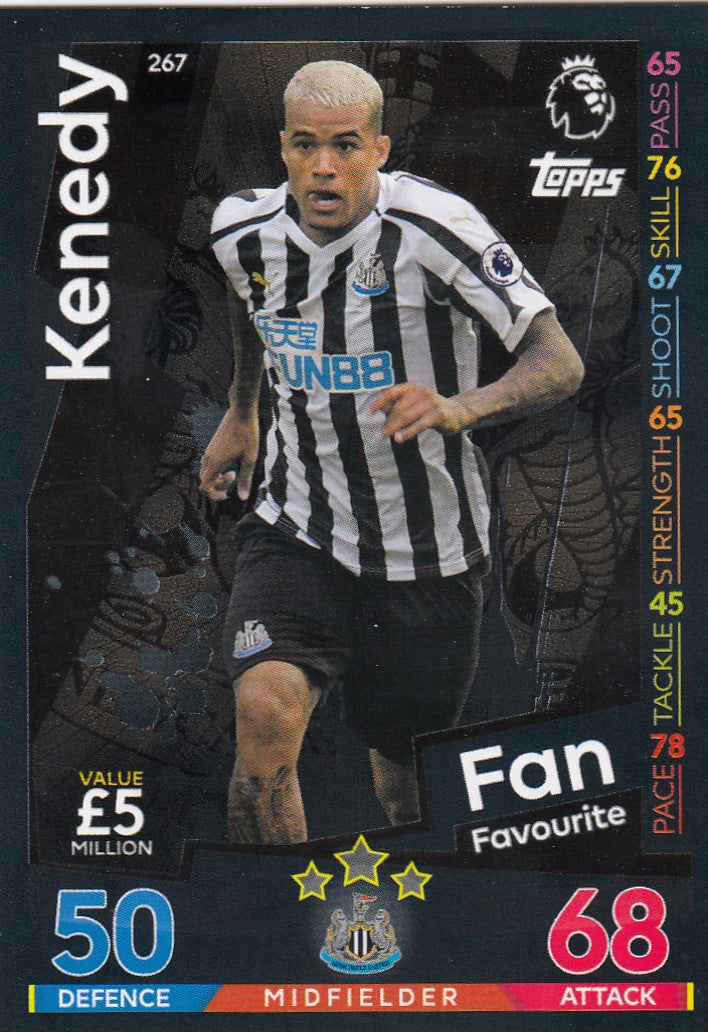 267. KENEDY - NEWCASTLE UNITED - FANS FAVOURITE