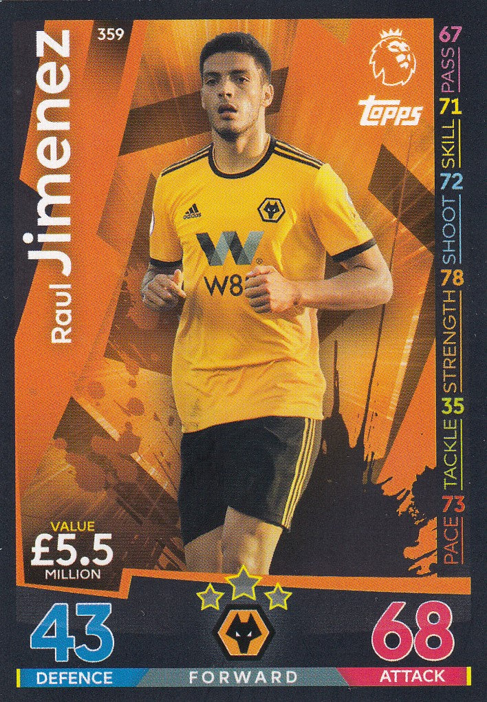 359. RAUL JIMENEZ - WOLVERHAMPTON WANDERERS