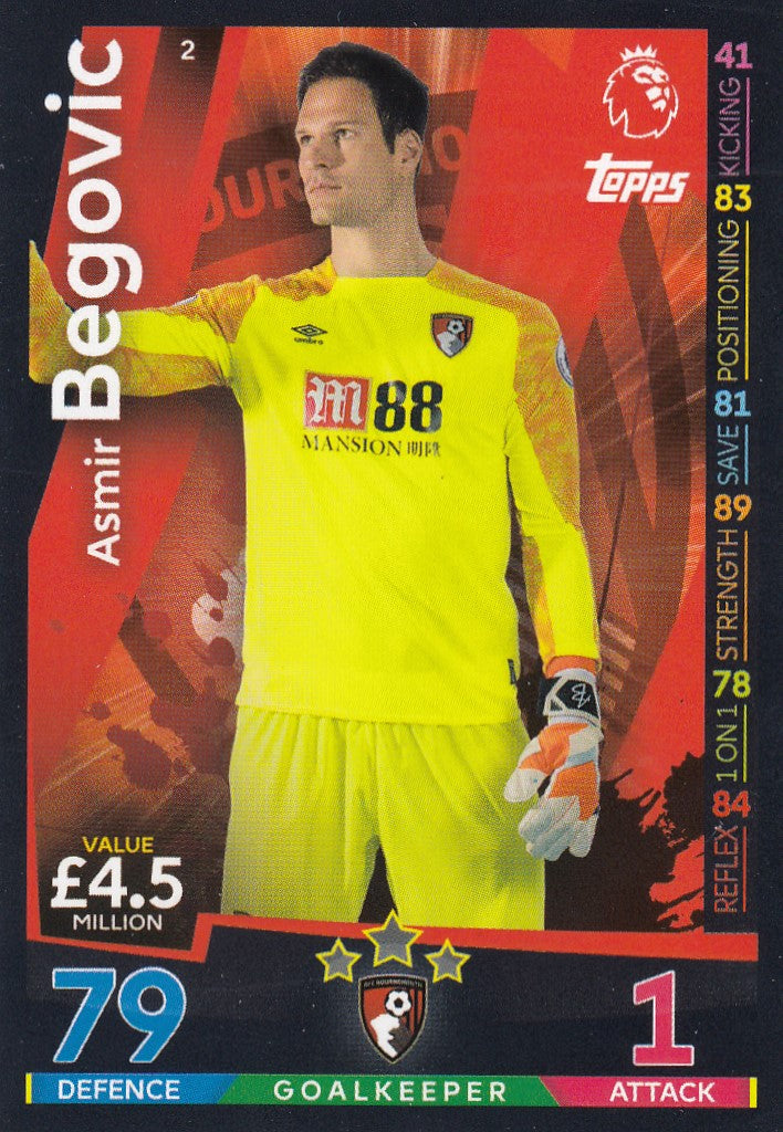 002. ASMIR BEGOVIC - AFC BOURNEMOUTH