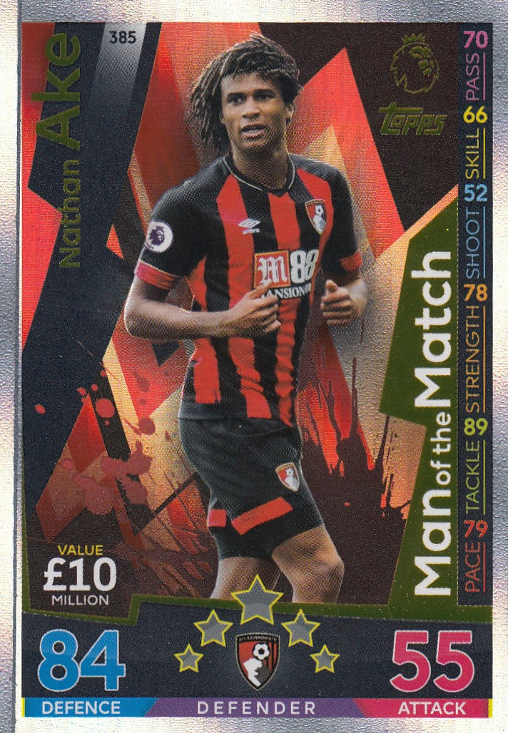 385. NATHAN AKE - BOURNEMOUTH - MAN OF THE MATCH