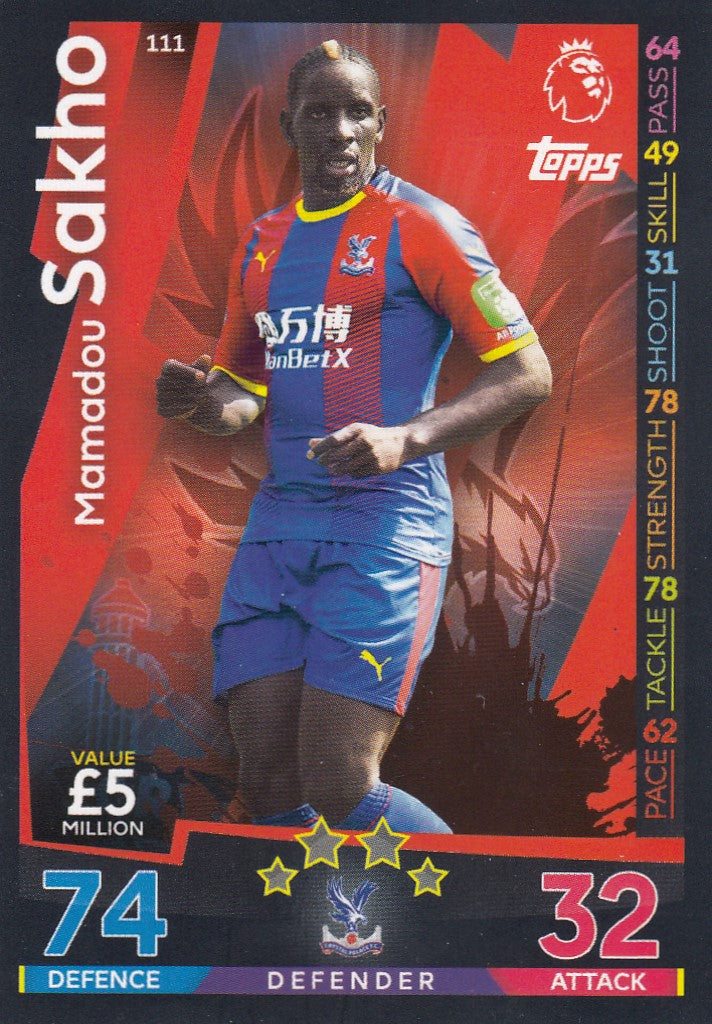 111. MAMADOU SAKHO - CRYSTAL PALACE