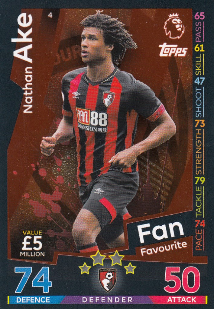 004. NATHAN AKE - AFC BOURNEMOUTH - FANS FAVOURITE