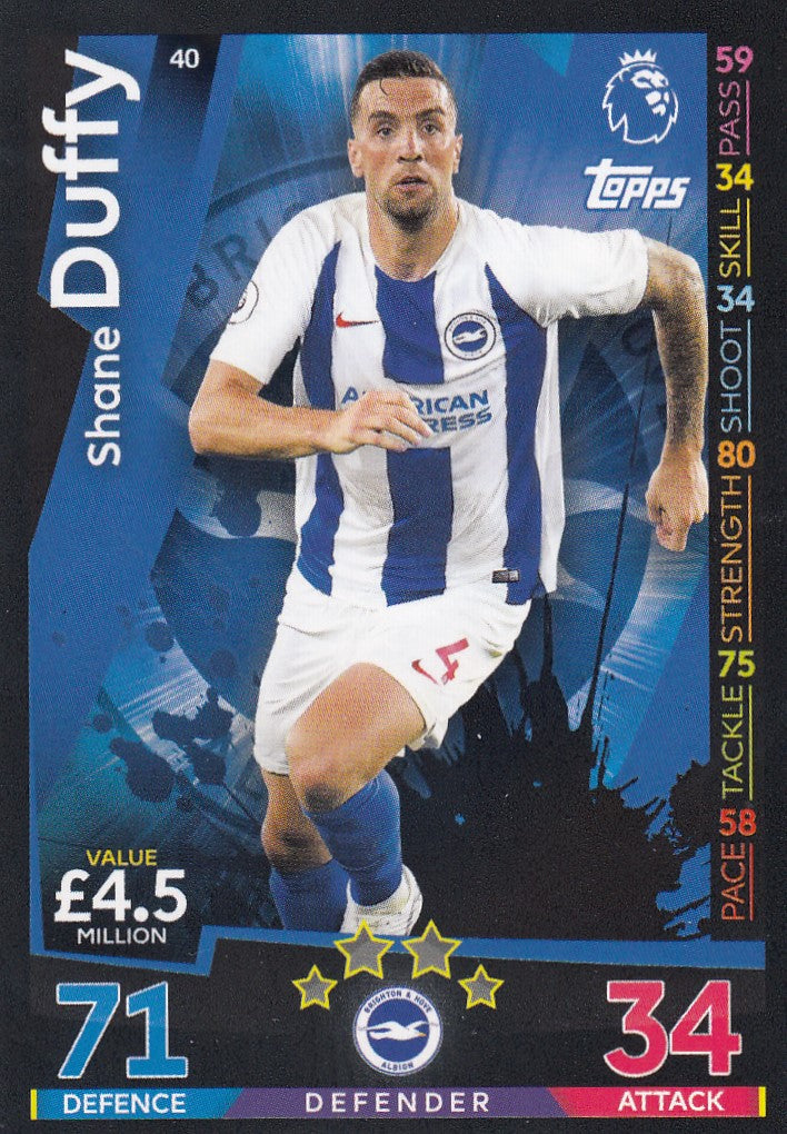 040. SHANE DUFFY - BRIGHTON & HOVE ALBION