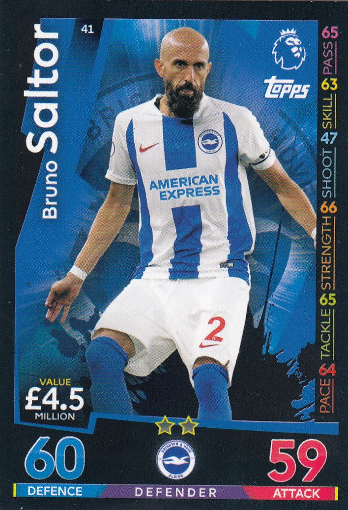 041. BRUNO SALTOR - BRIGHTON & HOVE ALBION