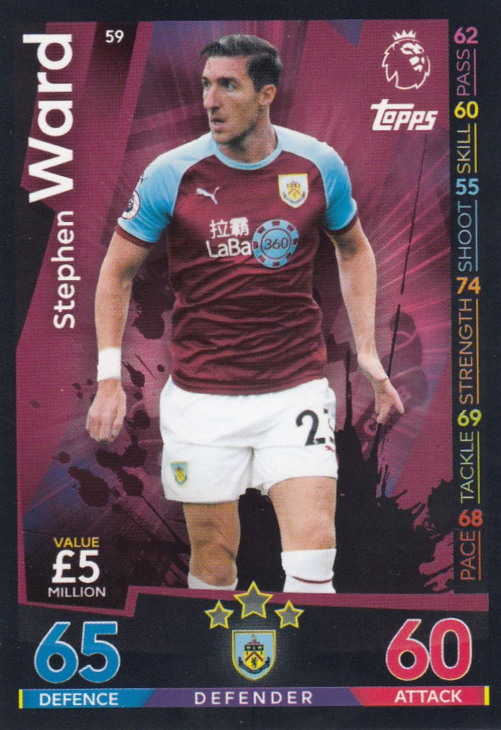 059. STEPHEN WARD - BURNLEY