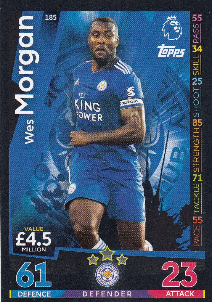 185. WES MORGAN - LEICESTER CITY