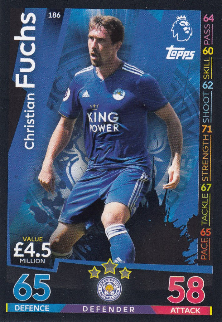 186. CHRISTIAN FUCHS - LEICESTER CITY
