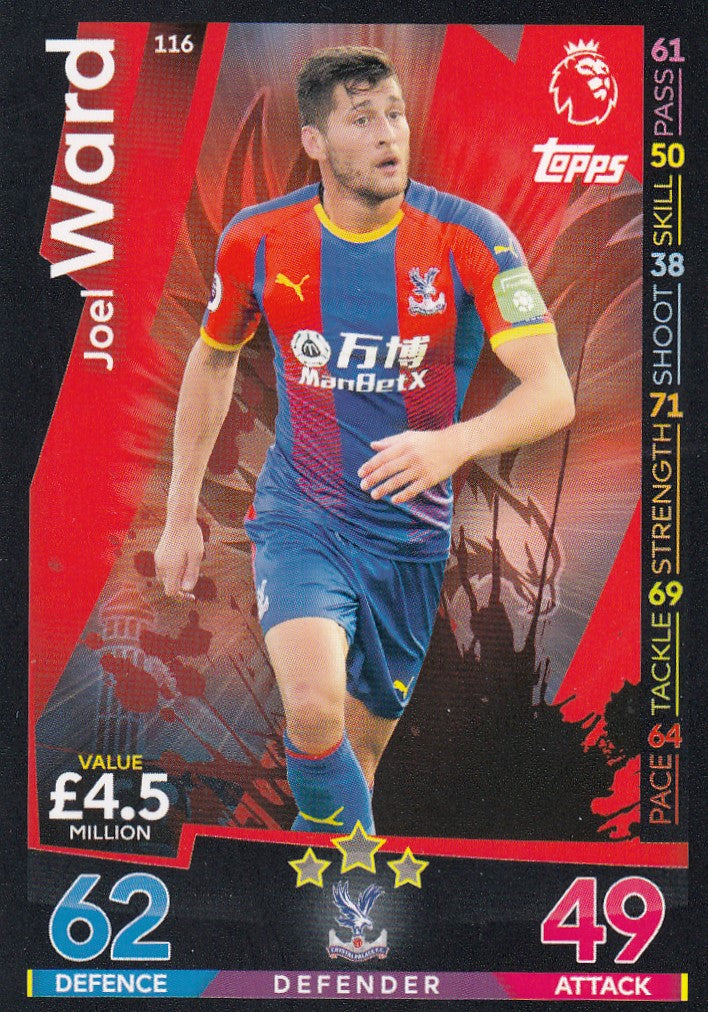 116. JOEL WARD - CRYSTAL PALACE