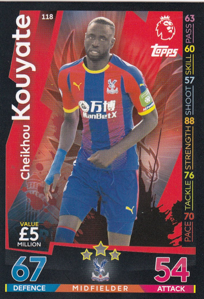 118. CHEIKHOU KOUYATE - CRYSTAL PALACE