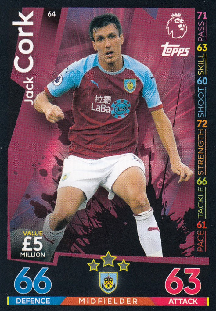064. JACK CORK - BURNLEY