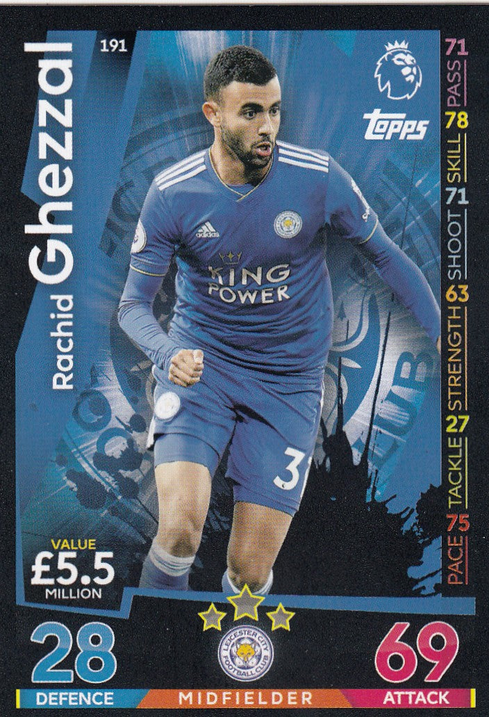 191. RICHID GHEZZAL - LEICESTER CITY