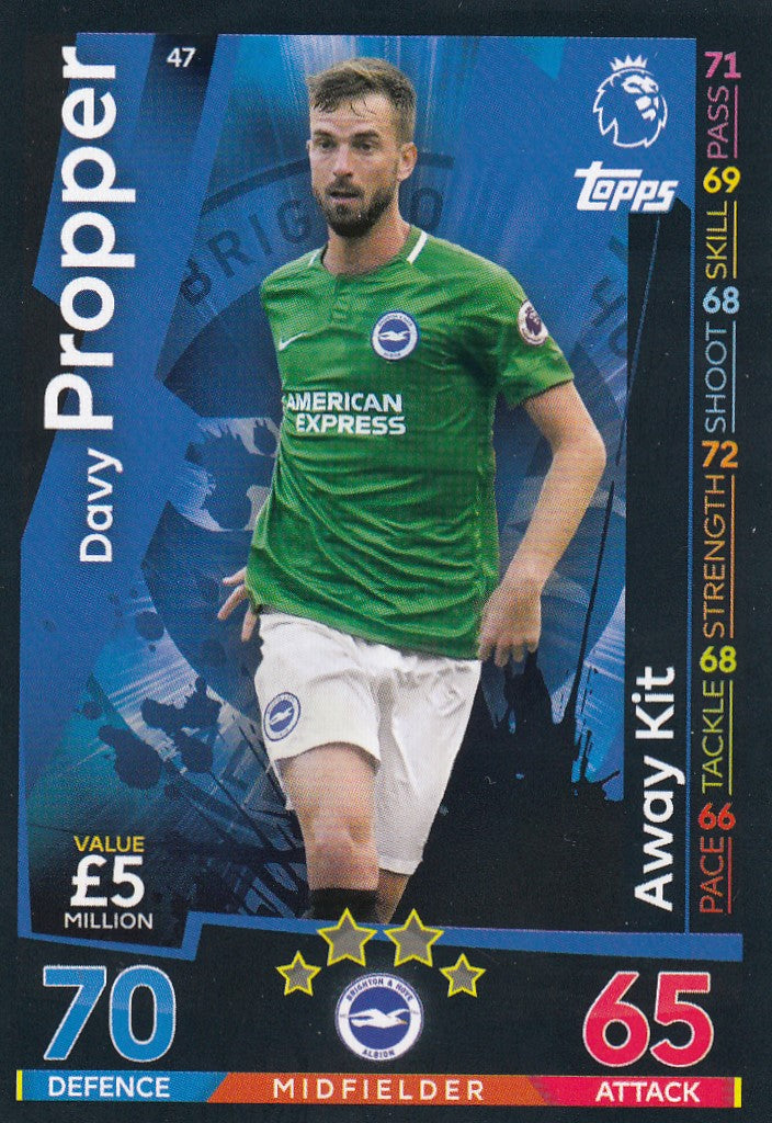 047. DAVY PROPPER - BRIGHTON & HOVE ALBION