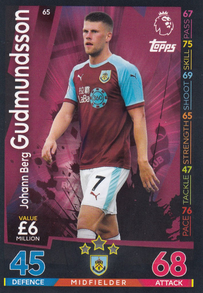 065. JOHANN BERG GUDMUNDSSON - BURNLEY