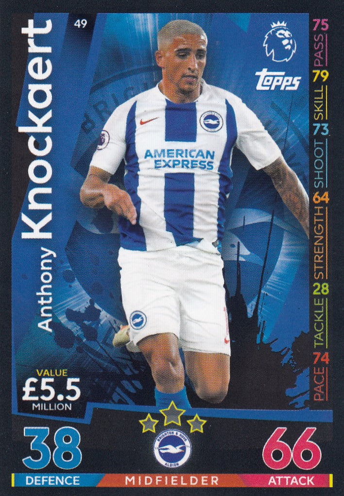 049. ANTHONY KNOCKAERT - BRIGHTON & HOVE ALBION
