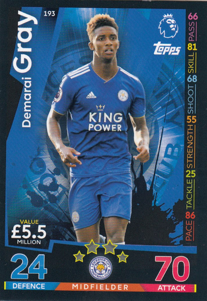 193. DEMARAI GRAY - LEICESTER CITY