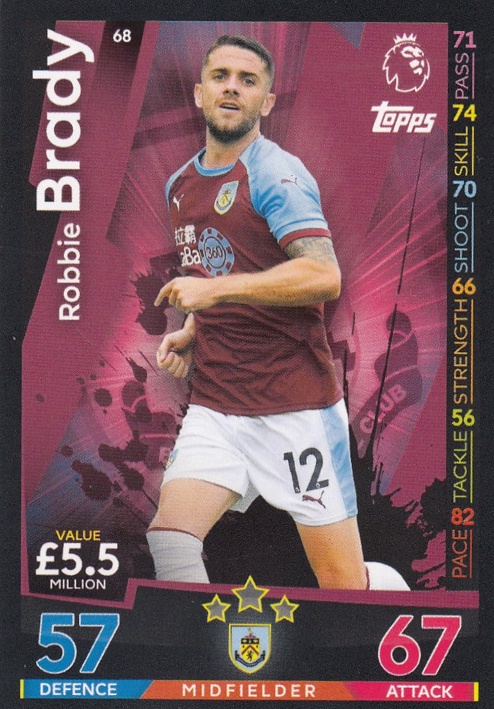 068. ROBBIE BRADY - BURNLEY