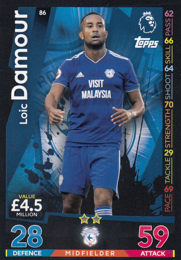 086. LOIC DAMOUR - CARDIFF CITY