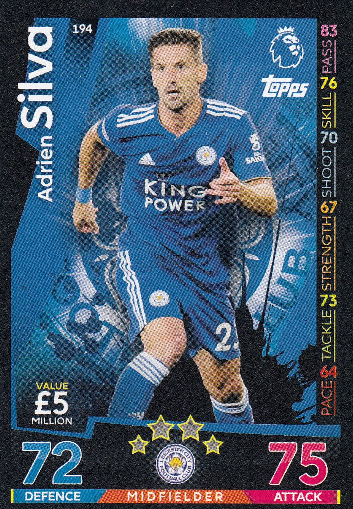 194. ADRIEN SILVA - LEICESTER CITY