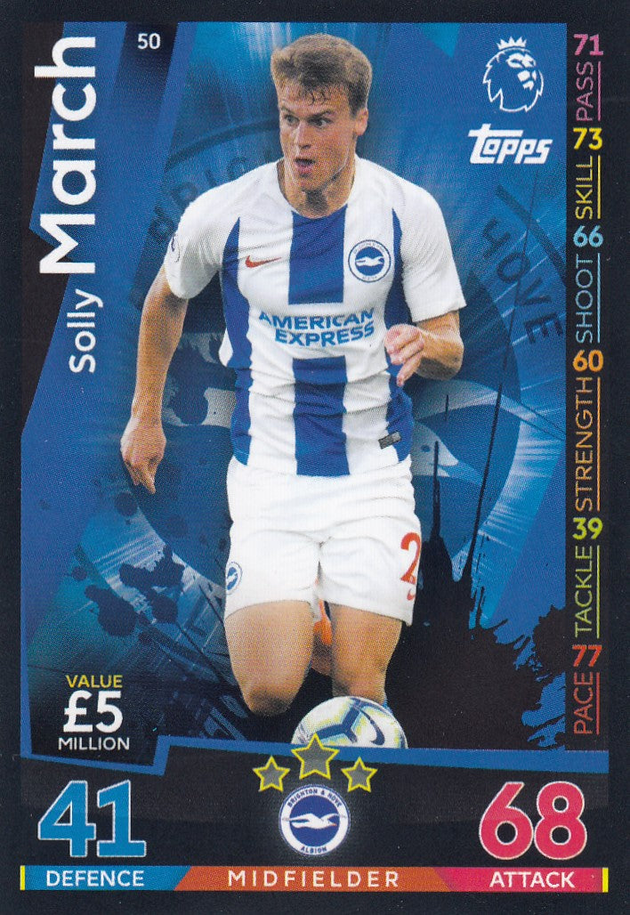 050. SOLLY MARCH - BRIGHTON & HOVE ALBION